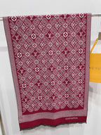 Louis Vuitton Premium Woven 1854s Jacquard Warm Scarf Shawl for Women – product image 12