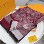 Louis Vuitton Premium Woven 1854s Jacquard Warm Scarf Shawl for Women – product image 9