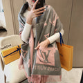 Louis Vuitton Premium Woven Double-sided Jacquard Pocket Scarf for Women – product image 9