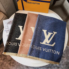 Louis Vuitton Premium Woven Gradient Color Scarf for Women – product image 10