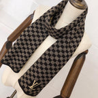 Louis Vuitton Premium Woven Unisex Plaid Scarf – product image 10