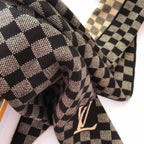 Louis Vuitton Premium Woven Unisex Plaid Scarf – product image 8