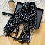 Louis Vuitton Premium Woven Vintage Embossed Scarf for Women – product image 15