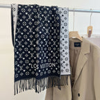 Louis Vuitton Premium Woven Vintage Embossed Scarf for Women – product image 17