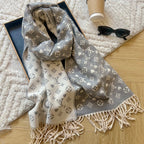 Louis Vuitton Premium Woven Vintage Embossed Scarf for Women – product image 20