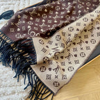 Louis Vuitton Premium Woven Vintage Embossed Scarf for Women – product image 24