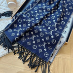 Louis Vuitton Premium Woven Vintage Embossed Scarf for Women – product image 26