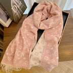 Louis Vuitton Premium Woven Vintage Embossed Scarf for Women – product image 7