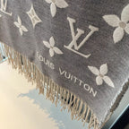 Louis Vuitton Premium Woven Wild At Heart Series Monogram Fringe Scarf Shawl – product image 21