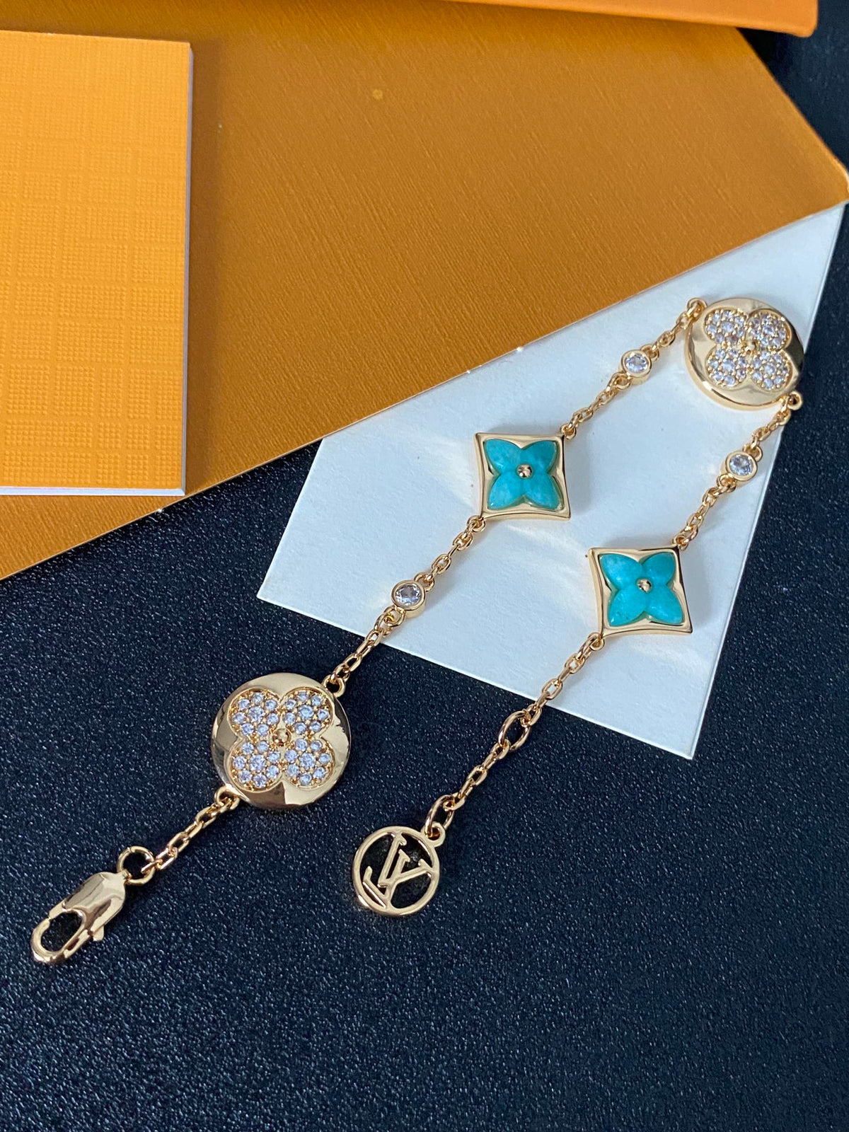 Louis Vuitton Rhinestone Gem Bracelet – Luxury Jewelry – product image 2