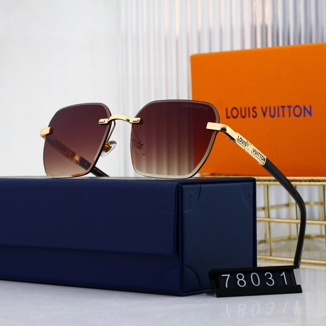 Louis Vuitton Shield Rimless Polarized Sunglasses for Unisex – product image 2