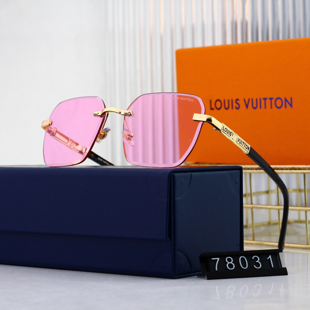 Louis Vuitton Shield Rimless Polarized Sunglasses for Unisex – product image 4