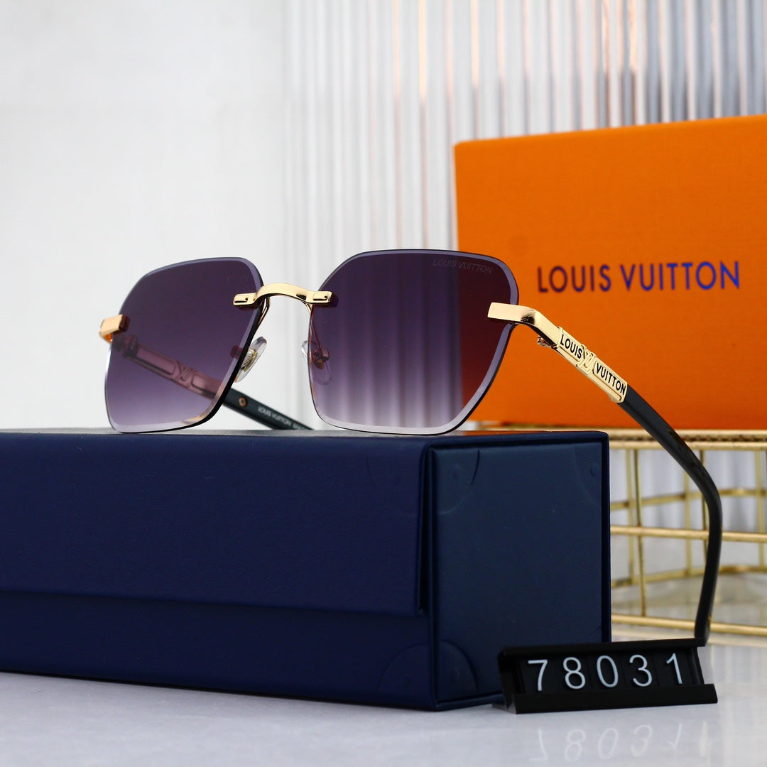 Louis Vuitton Shield Rimless Polarized Sunglasses for Unisex – product image 5