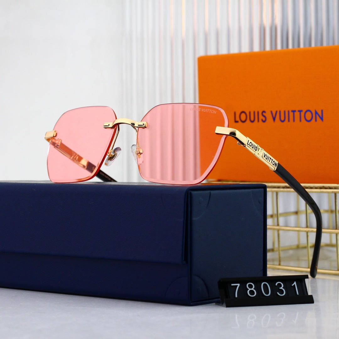 Louis Vuitton Shield Rimless Polarized Sunglasses for Unisex – product image 6