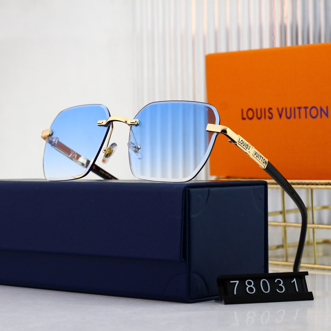 Louis Vuitton Shield Rimless Polarized Sunglasses for Unisex – product image 7