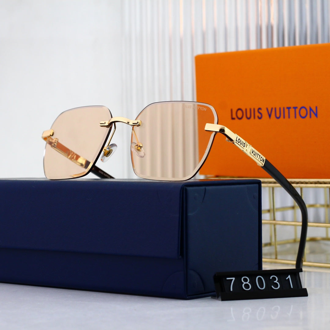 Louis Vuitton Shield Rimless Polarized Sunglasses for Unisex – product image 8