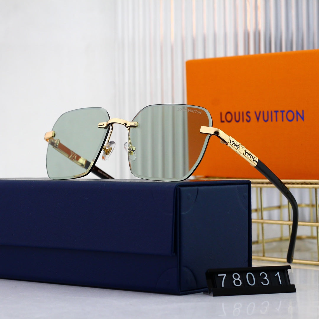 Louis Vuitton Shield Rimless Polarized Sunglasses for Unisex – product image 10