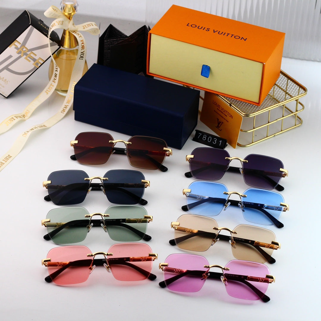 Louis Vuitton Shield Rimless Polarized Sunglasses for Unisex – product image 14