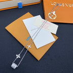 Louis Vuitton Silver Small Waist Pendant Necklace – Luxury Designer Jewelry – product image 2