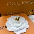 Louis Vuitton Simple V-Shaped Open Ring – Luxury Designer Jewelry – product image 3