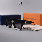 Louis Vuitton square frame unisex Polarized Sunglasses for Unisex – product image 1
