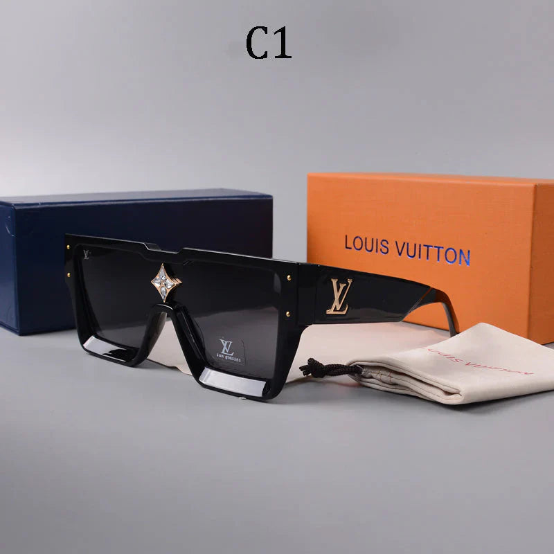 Louis Vuitton square frame unisex Polarized Sunglasses for Unisex – product image 1