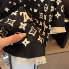 Louis Vuitton Starry Sky Series Cashmere Scarf Shawl for Women – product image 10