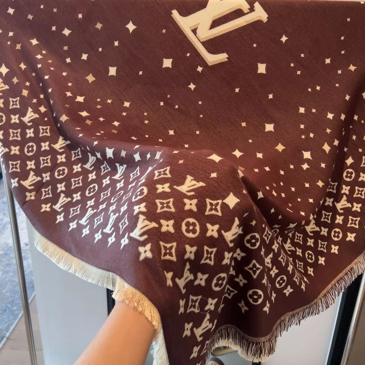 Louis Vuitton Starry Sky Series Cashmere Scarf Shawl for Women – product image 16