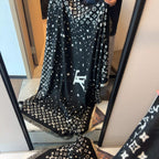 Louis Vuitton Starry Sky Series Cashmere Scarf Shawl for Women – product image 8