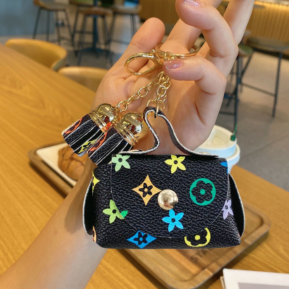 louis-vuitton-tassel-coin-purse-keychain-black