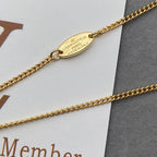 Louis Vuitton Travel Bag Lock Pendant Necklace – Luxury Designer Jewelry – product image 6