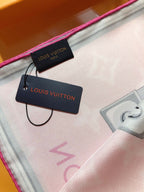 Louis Vuitton Twill Silk Monogram Bouquet Square Scarf for Women – product image 9