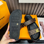 Louis Vuitton Unisex Leather Monogram Sandals – sandals product image 10