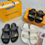 Louis Vuitton Unisex Leather Monogram Sandals – sandals product image 7