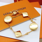 Louis Vuitton White Mother-Of-Pearl Flower Bracelet – Luxury Jewelry – product image 4
