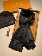 Louis Vuitton Wool Knitted Scarf & Hat Combo Set for Women – product image 15