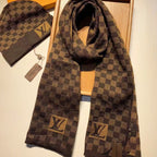 Louis Vuitton Wool Knitted Scarf & Hat Combo Set for Women – product image 4
