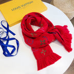 Louis Vuitton Wool Temperament Monogram Element Scarf for Women – product image 14