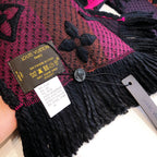 Louis Vuitton Wool Temperament Monogram Element Scarf for Women – product image 20