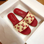 Louis Vuitton Woven Embroidered Slippers – slippers product image 2