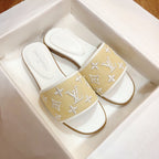 Louis Vuitton Woven Embroidered Slippers – slippers product image 5