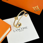 Louis Vuitton Zircon Monogram Flower Open Bracelet – Luxury Jewelry – product image 7
