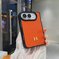 Hermès iPhone Duo Case, Hermes iPhone Case, Hermes Phone Case, Hermes H Logo Case, Hermes Leather iPhone Case, Hermes Designer Phone Case, Hermes Luxury Phone Case, Hermes iPhone Accessories