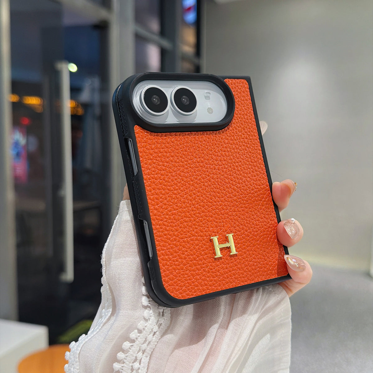 Hermès iPhone Duo Case, Hermes iPhone Case, Hermes Phone Case, Hermes H Logo Case, Hermes Leather iPhone Case, Hermes Designer Phone Case, Hermes Luxury Phone Case, Hermes iPhone Accessories