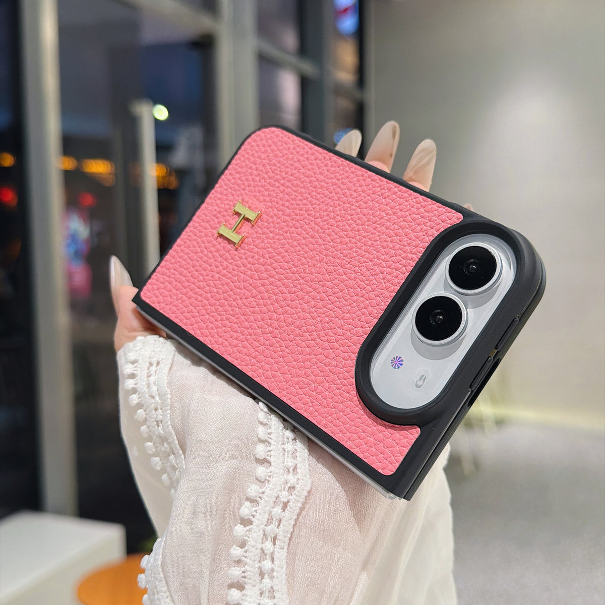 Hermès iPhone Duo Case, Hermes iPhone Case, Hermes Phone Case, Hermes H Logo Case, Hermes Leather iPhone Case, Hermes Designer Phone Case, Hermes Luxury Phone Case, Hermes iPhone Accessories