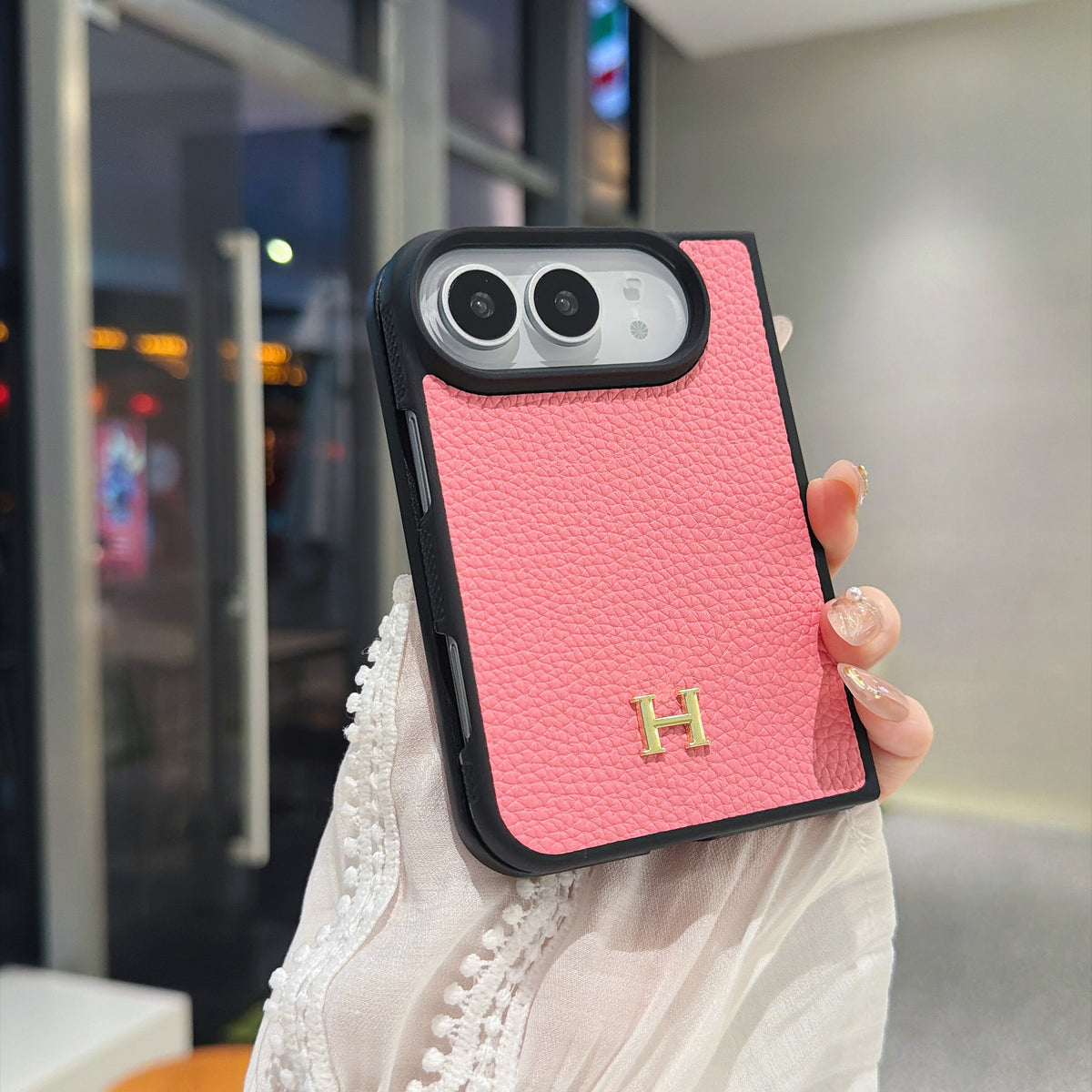 Hermès iPhone Duo Case, Hermes iPhone Case, Hermes Phone Case, Hermes H Logo Case, Hermes Leather iPhone Case, Hermes Designer Phone Case, Hermes Luxury Phone Case, Hermes iPhone Accessories