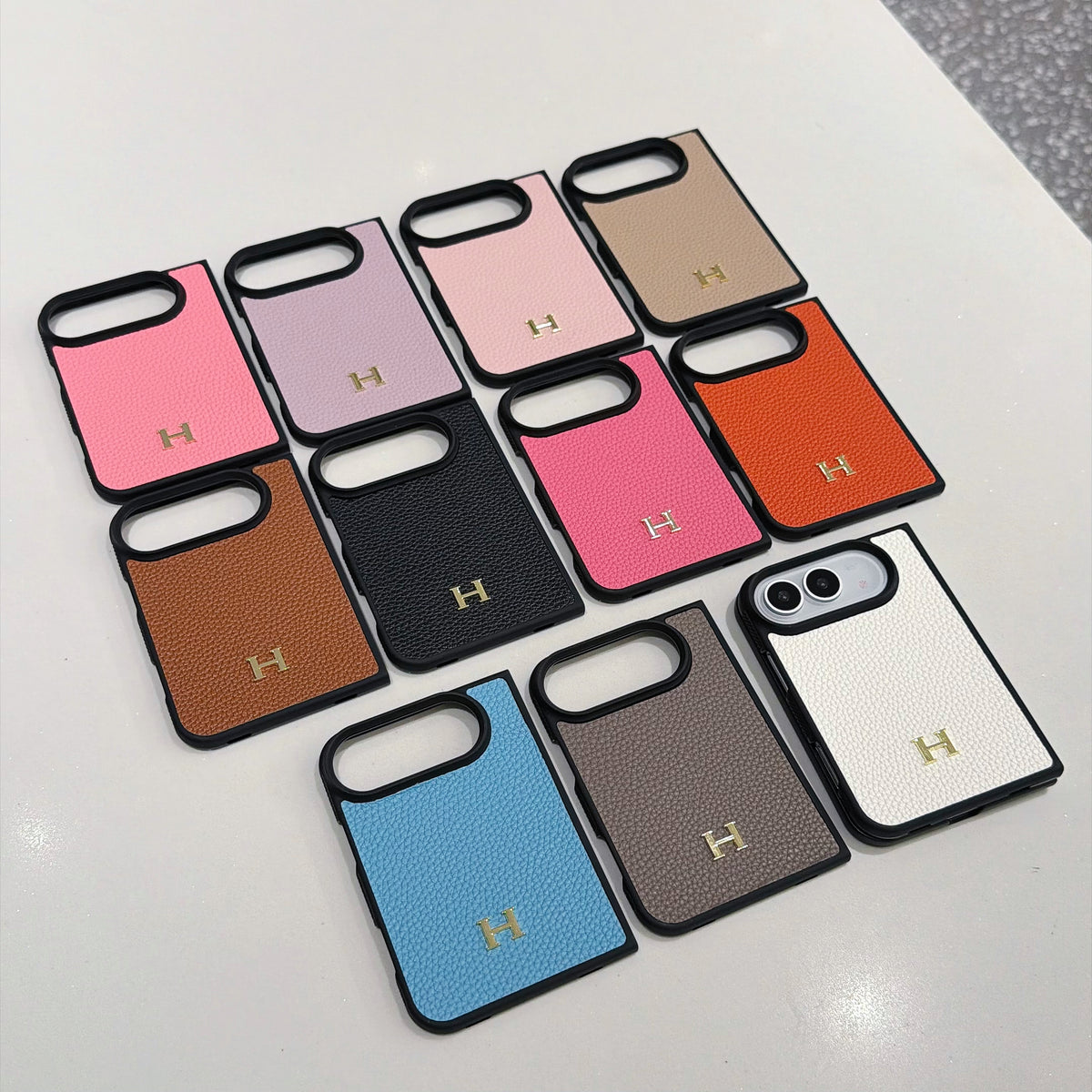 Hermès iPhone Duo Case, Hermes iPhone Case, Hermes Phone Case, Hermes H Logo Case, Hermes Leather iPhone Case, Hermes Designer Phone Case, Hermes Luxury Phone Case, Hermes iPhone Accessories
