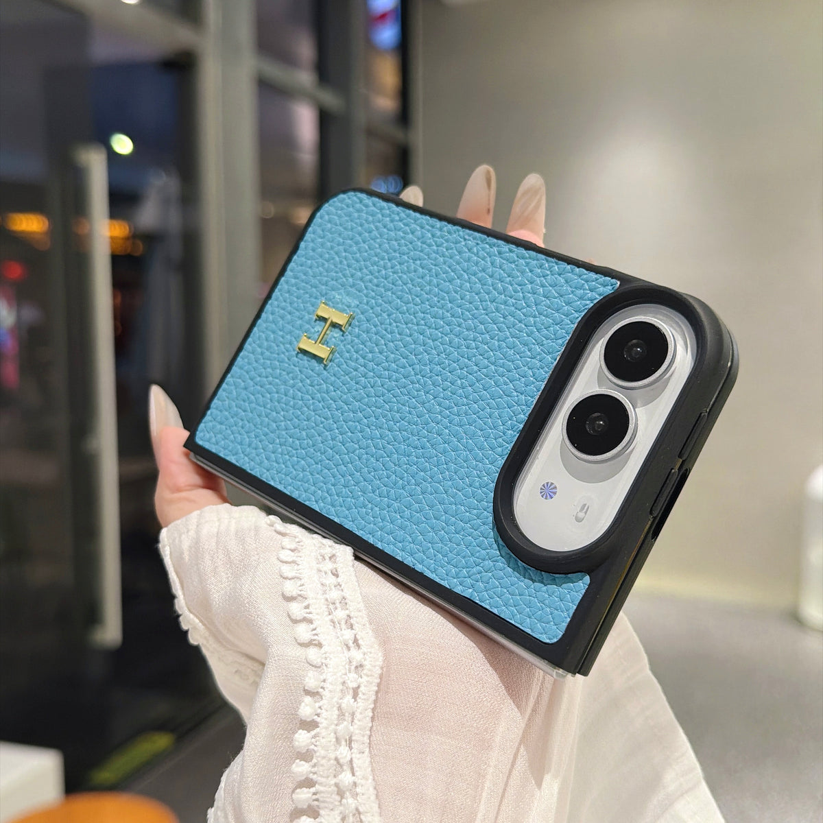 Hermès iPhone Duo Case, Hermes iPhone Case, Hermes Phone Case, Hermes H Logo Case, Hermes Leather iPhone Case, Hermes Designer Phone Case, Hermes Luxury Phone Case, Hermes iPhone Accessories