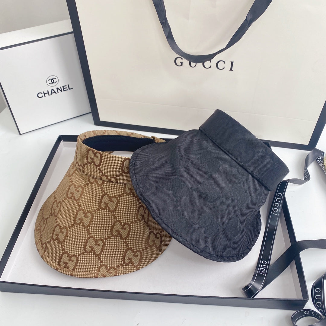 luxury Gucci beach sun visor