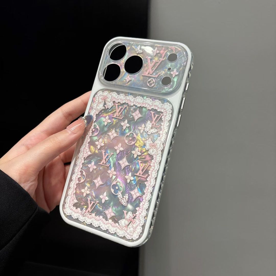 Louis Vuitton iridescent lace case for iPhone 17 Pro Max – view 1